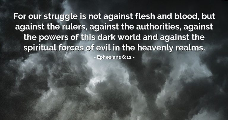 Today's Verse - Ephesians 6:12