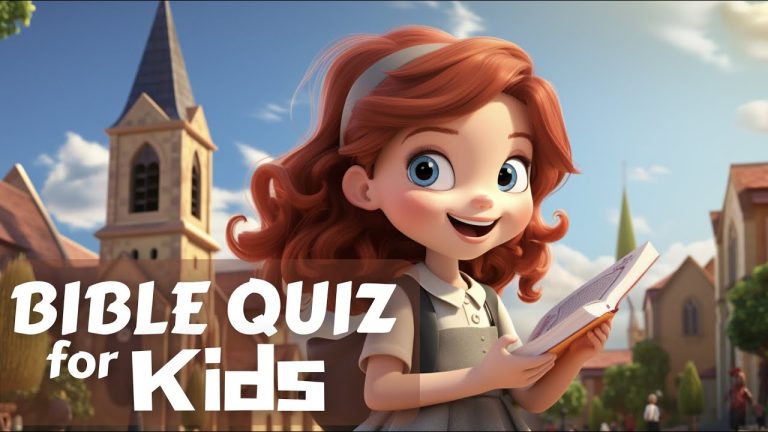 Bible Quiz For Kids | Cartoon Bible Quiz For Kids | Cartoon