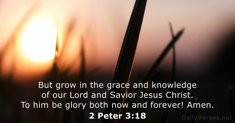 2 Peter 3:18
