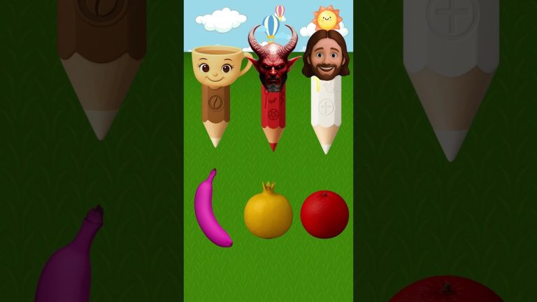 Orange is RED?!😱 Jesus or Devil — Who’s Right? #jesus #biblequiz