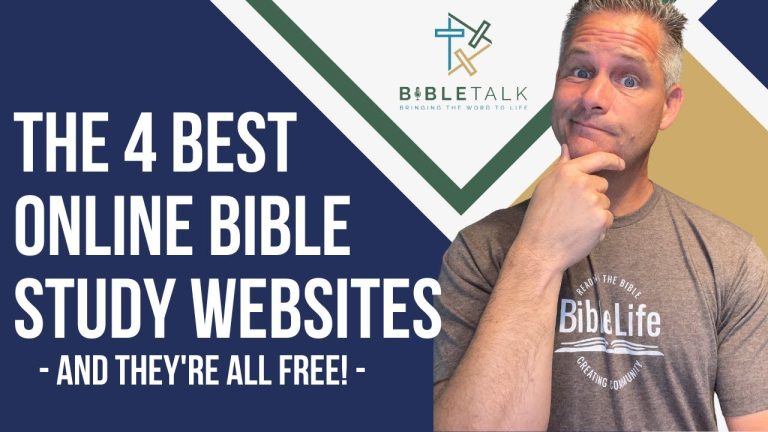 The 4 Best Online Bible Study Websites