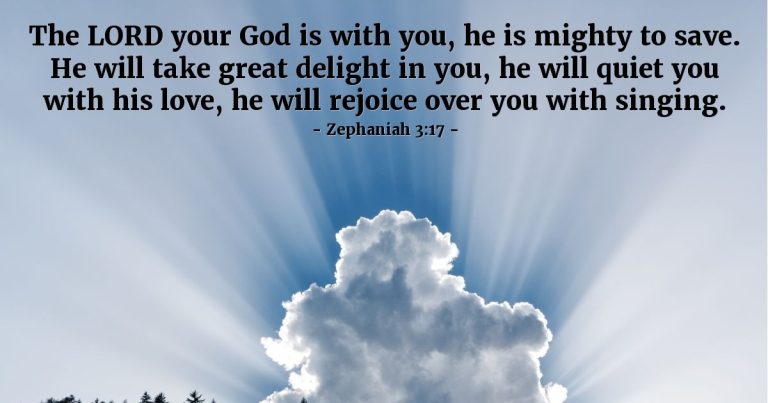 Zephaniah 3:17 — Today's Verse for Monday, November 17, 2025