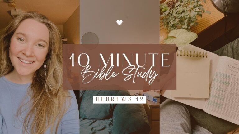 10 minute bible study - how to persevere through trials