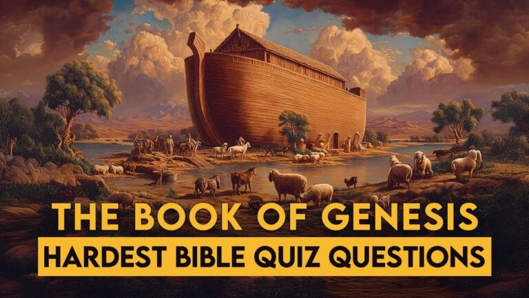 BOOK OF GENESIS - 25 BIBLE QUESTIONS TO TEST YOUR KNOWLEDGE - The Bible Quiz