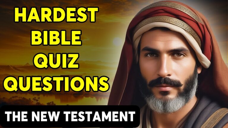 25 BIBLE QUESTIONS ABOUT THE NEW TESTAMENT TO TEST YOUR BIBLE KNOWLEDGE – The Bible Quiz 25 BIBLE QUESTIONS ABOUT THE NEW TESTAMENT TO TEST YOUR BIBLE KNOWLEDGE - The Bible Quiz