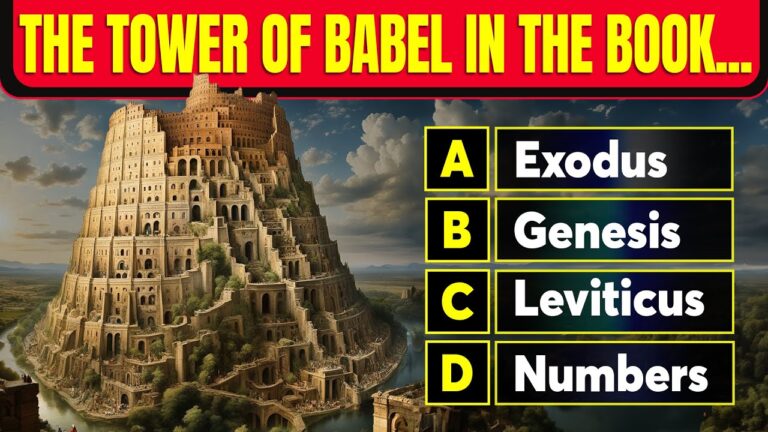 25 BIBLE QUESTIONS ABOUT THE OLD TESTAMENT TO TEST YOUR BIBLE KNOWLEDGE - The Bible Quiz