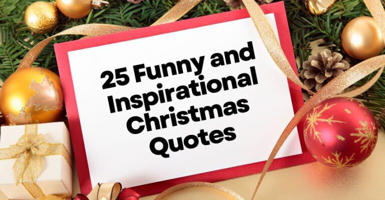 25 Funny and Inspirational Christmas Quotes