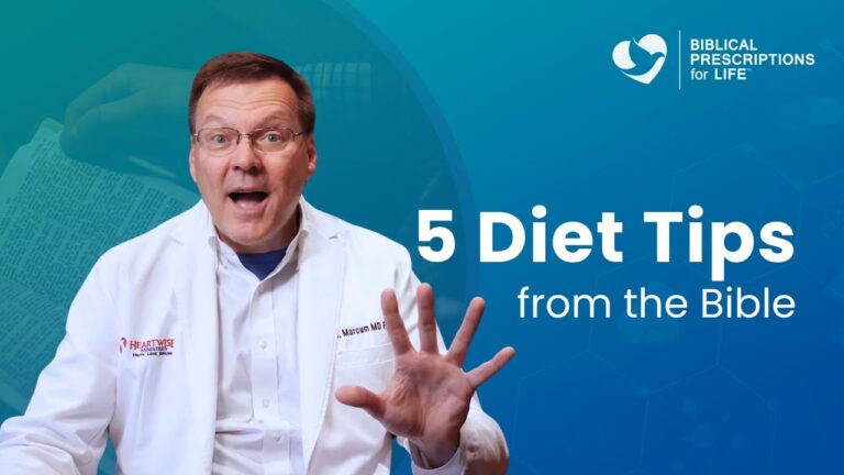 5 Bible Tips for Christian Weight Loss | Dr. James Marcum