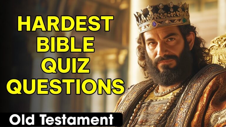 50 Bible Questions About Old Testament To Test Your Knowledge – The Bible Quiz 50 Bible Questions About Old Testament To Test Your Knowledge - The Bible Quiz