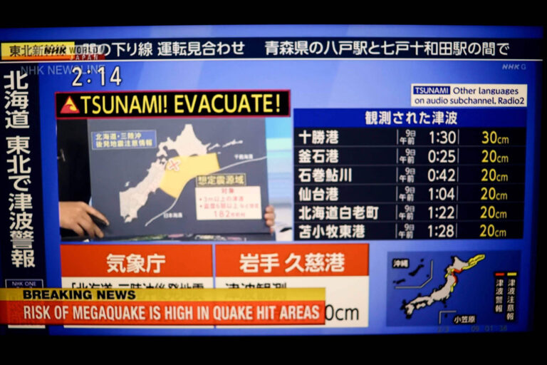 7.5 Quake in Japan Injures 23 People, Triggers Tsunami and ‘Megaquake’ Warning 7.5 Quake in Japan Injures 23 People, Triggers Tsunami and 'Megaquake' Warning