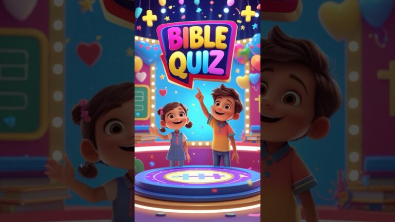 Bible Quiz for Kids! | Can You Guess These 5 Bible Heroes?