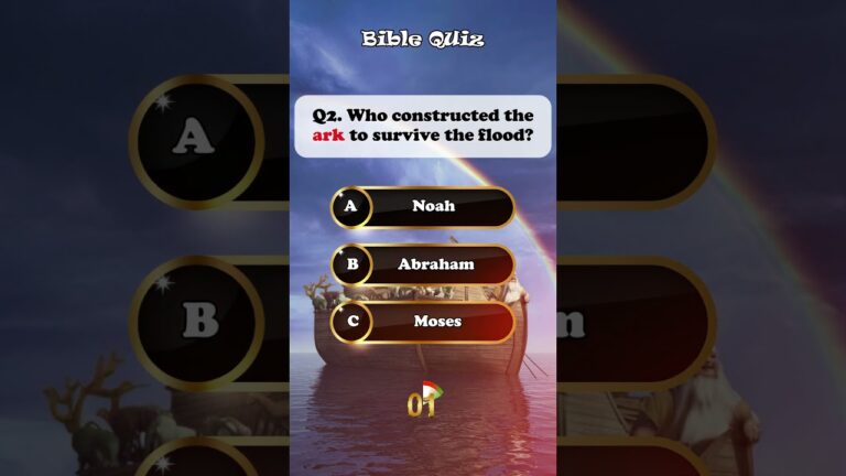 Bible Trivia Challenge: 5 Questions to Test Your Knowledge!