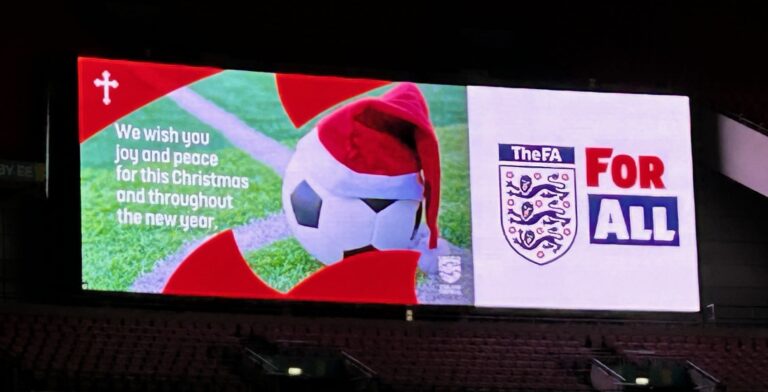 Christians celebrate ‘the beautiful game’ at Wembley
