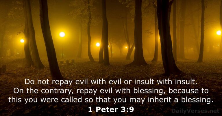 1 Peter 3:9