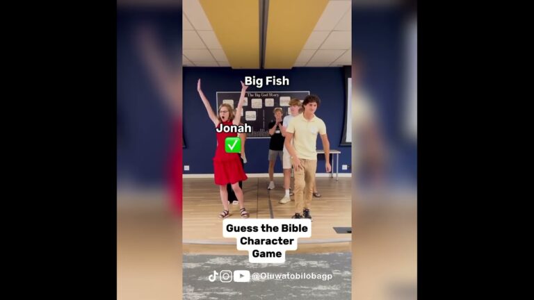 🔴 Guess the Bible Character game.#children #church #bible #class  #game #happiness #oluwatobiloba
