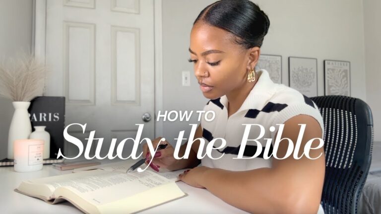 How I Study The Bible (Step by Step) | In-Depth Method + Prayer How I Study The Bible (Step by Step) | In-Depth Method + Prayer