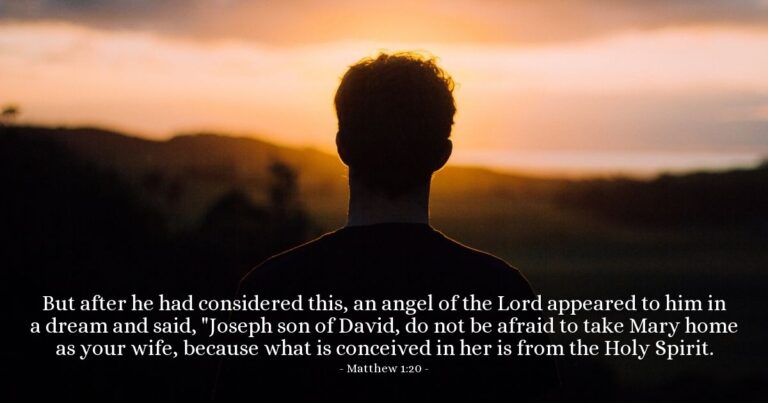 Matthew 1:20 — Today's Verse for Monday, December 1, 2025