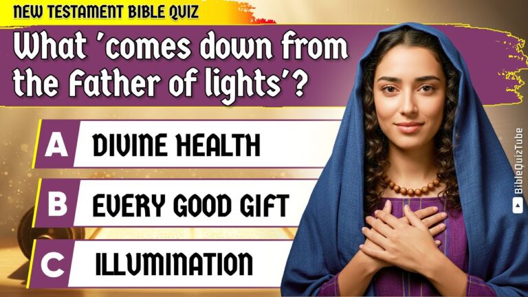 NEW TESTAMENT BIBLE QUIZ: 25 Questions To Test Your Bible Knowledge | Bible Quiz Tube