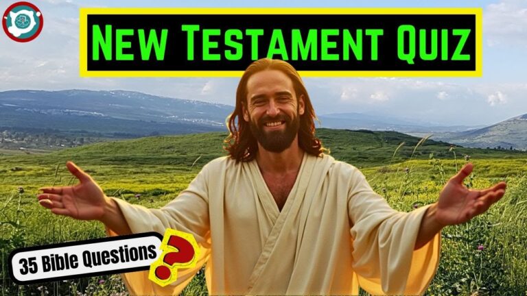 New Testament Bible Quiz – What’s Your Score? New Testament Bible Quiz – What’s Your Score?