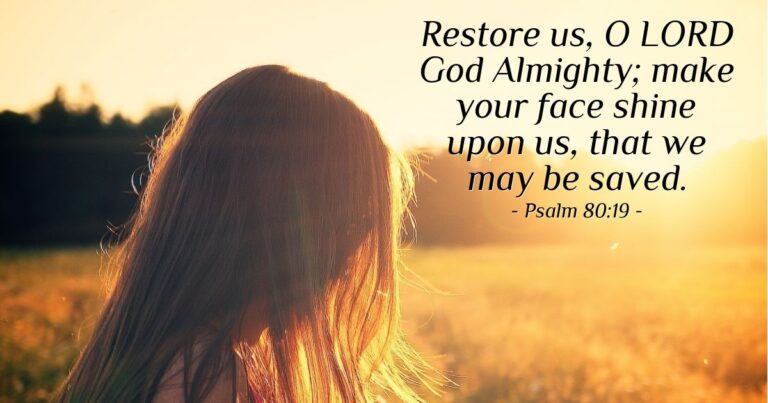 Psalm 80:19 — Today's Verse for Friday, December 19, 2025