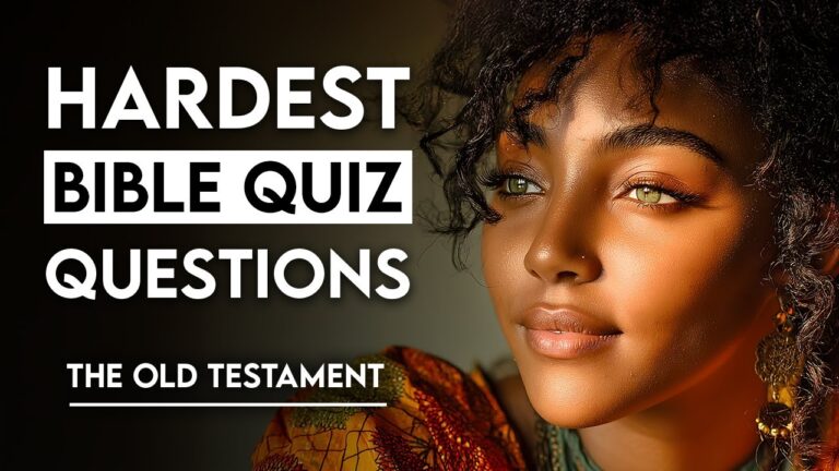THE OLD TESTAMENT QUIZ - 25 BIBLE QUESTIONS TO TEST YOUR KNOWLEDGE