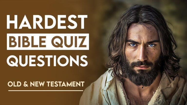 TOP 50 Bible Questions About Old & New Testament To Test Your Knowledge