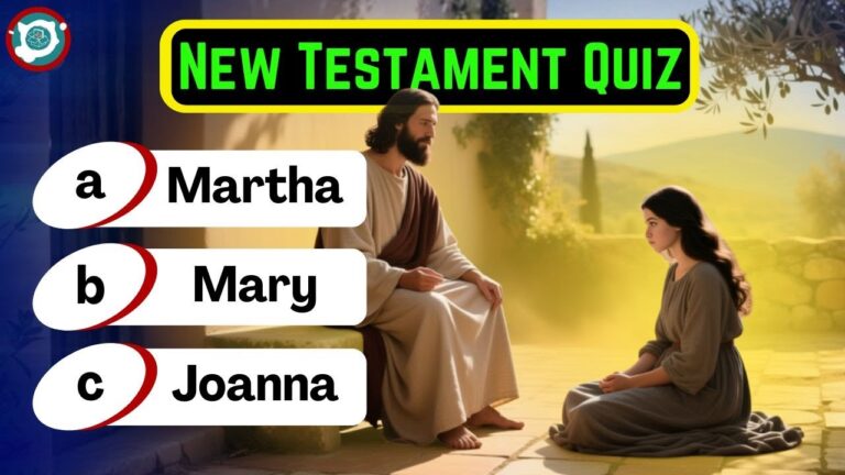 Test Your Knowledge of the New Testament! | 30 Bible Quiz Questions