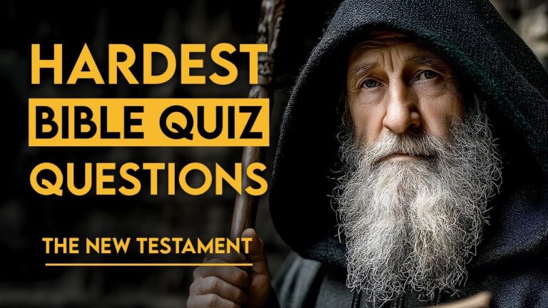 The New Testament - 25 Bible Questions Every Christian Should Know - The Bible Quiz