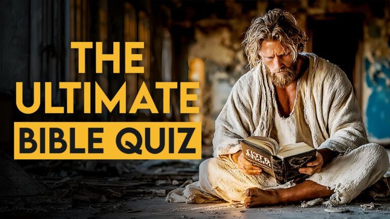 The Ultimate BIBLE QUIZ - 25 Questions Every Believer Should Know