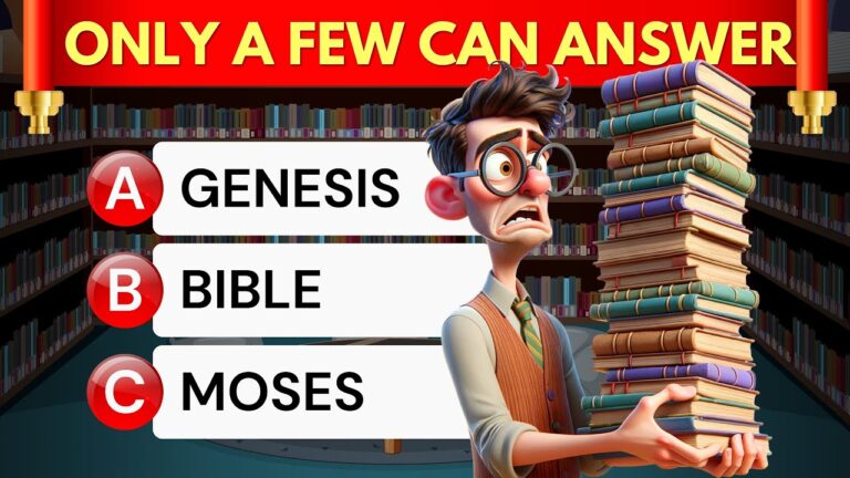 The Ultimate BIBLE QUIZ on Books of the Bible! 🤔 Can You Guess Them All? 30 Questions