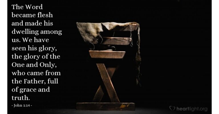 Today's Verse - John 1:14