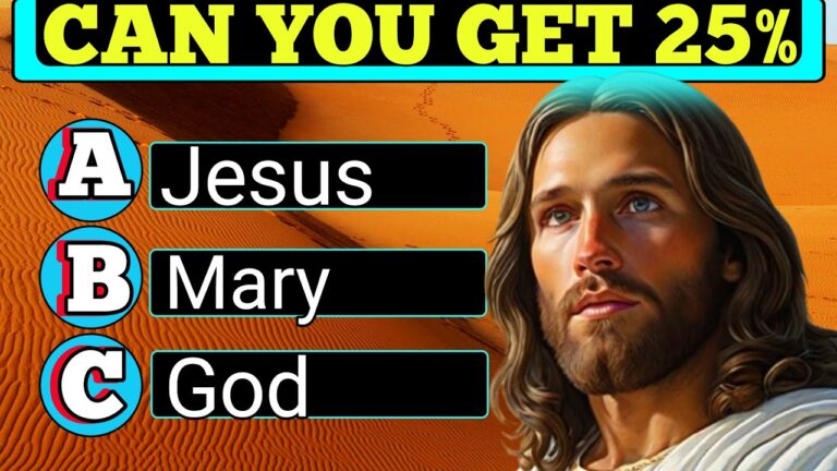 15 BIBLE QUESTIONS ABOUT LORD JESUS - BIBLE quiz Challenge #biblequiz #bible #biblestudy