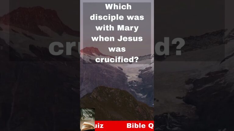 Bible Trivia Questions and Answers.  (Daily Bible Quiz) #