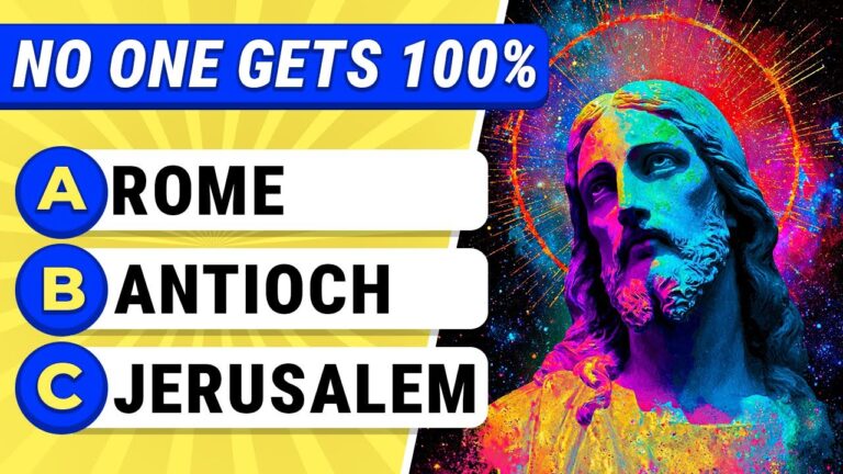 25 BIBLE QUESTIONS ABOUT THE NEW TESTAMENT TO TEST YOUR KNOWLEDGE - The Bible Quiz