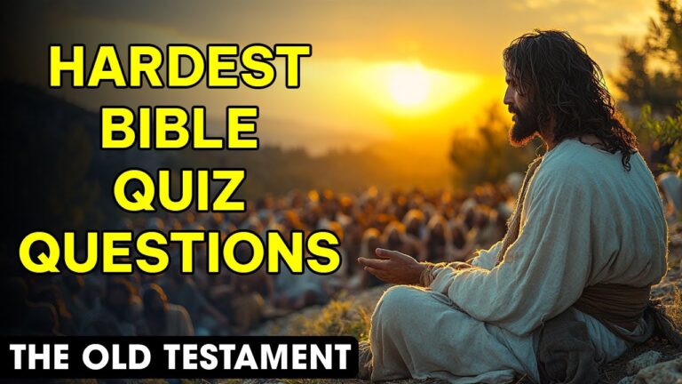 25 Bible Trivia Questions About Iconic Old Testament Figures