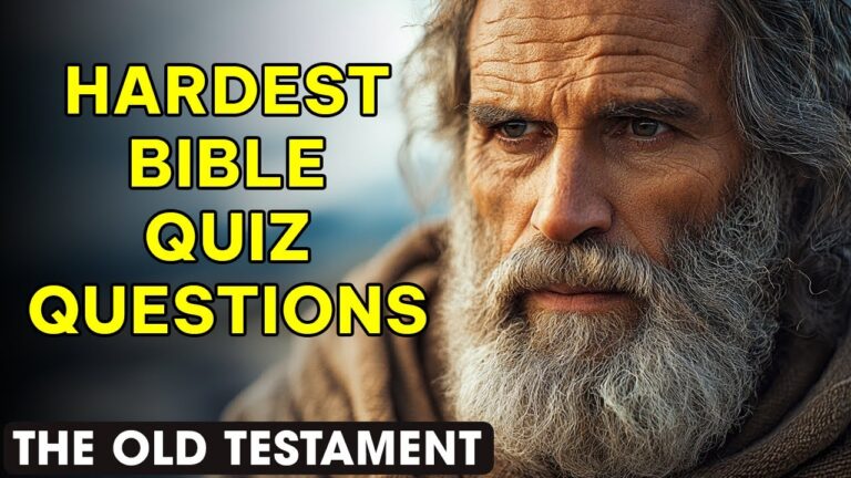 30 Bible Questions About the Old Testament To Test Your Knowledge!