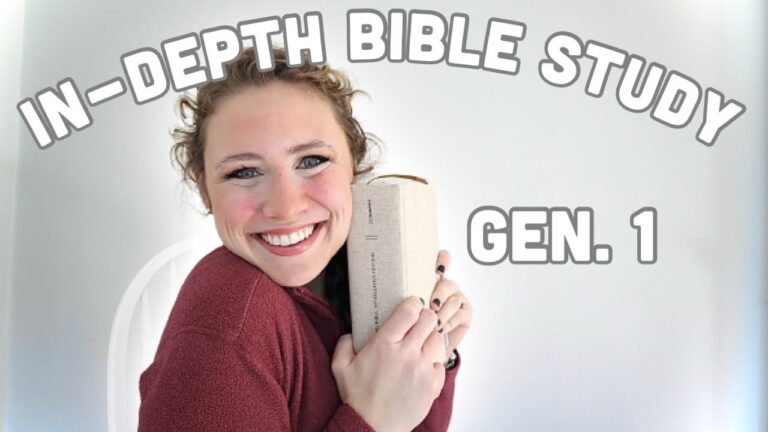 BIBLE STUDY ON GENESIS chapter 1 BIBLE STUDY ON GENESIS chapter 1