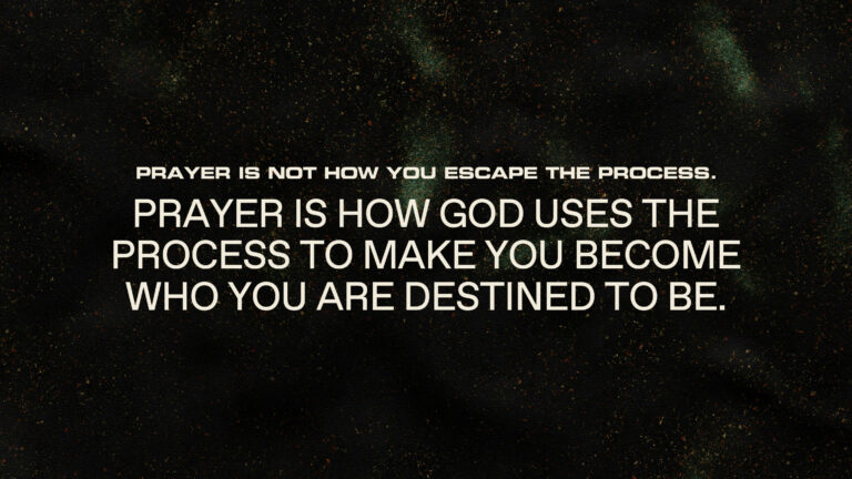 Becoming One Through Prayer