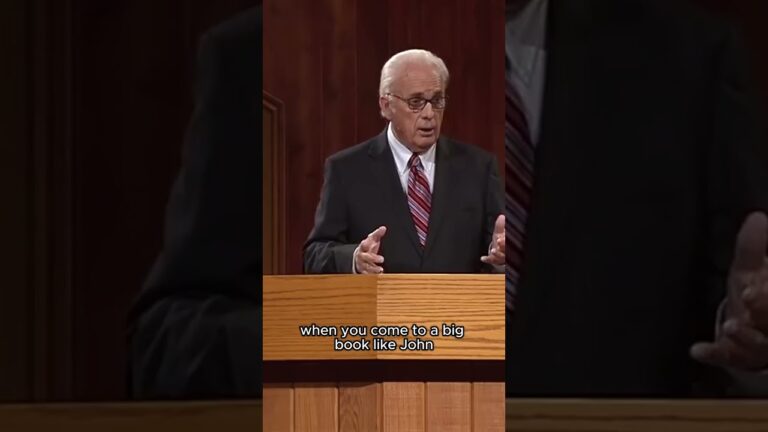 Best Way to Read Your Bible - John MacArthur