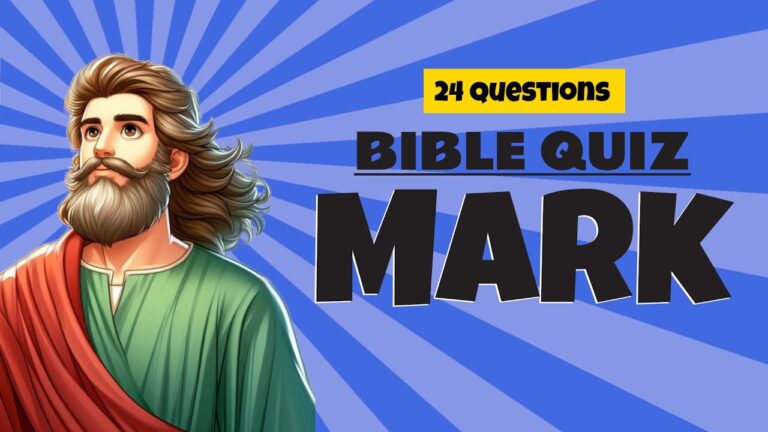 Bible Quiz: Mark Chapters 1 & 2  | New Testament Questions & Answers