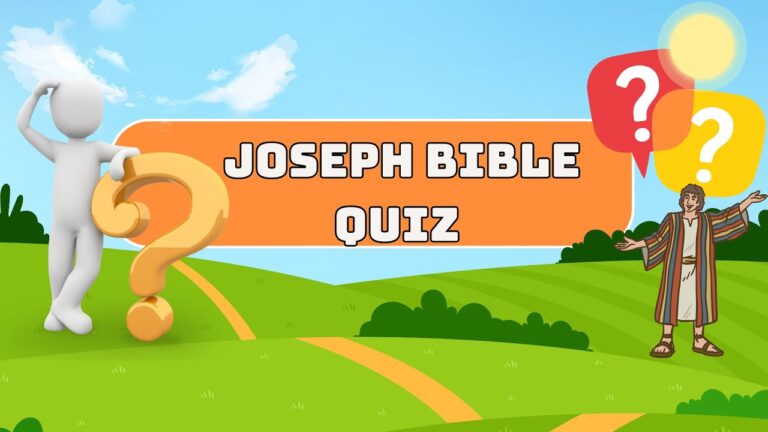 Bible quiz | for Kids -Joseph Story