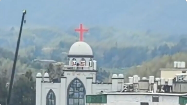 CCP authorities surround church: 'Unfolding siege'