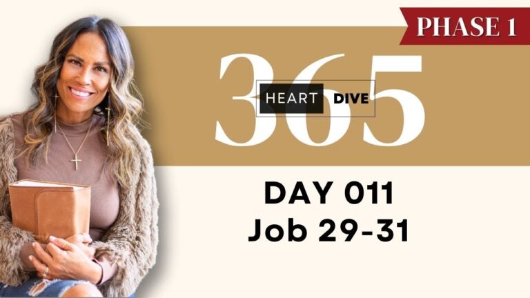 Day 011 Job 29-31 | Daily One Year Bible Study | Audio Bible Reading with Commentary