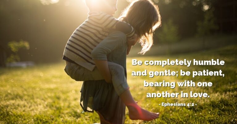 Ephesians 4:2 — Today's Verse for Friday, January 30, 2026