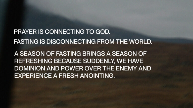 Fasting To Break Strongholds Fasting To Break Strongholds