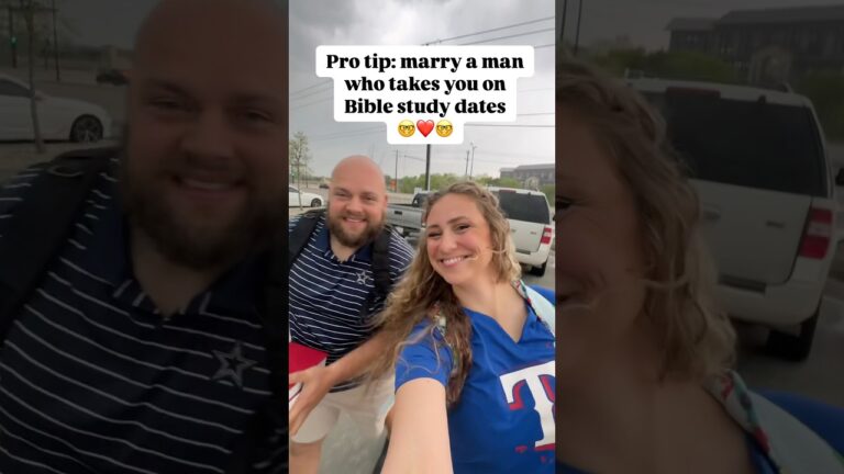 Go on a Bible study “date”. Here’s what mine looked like