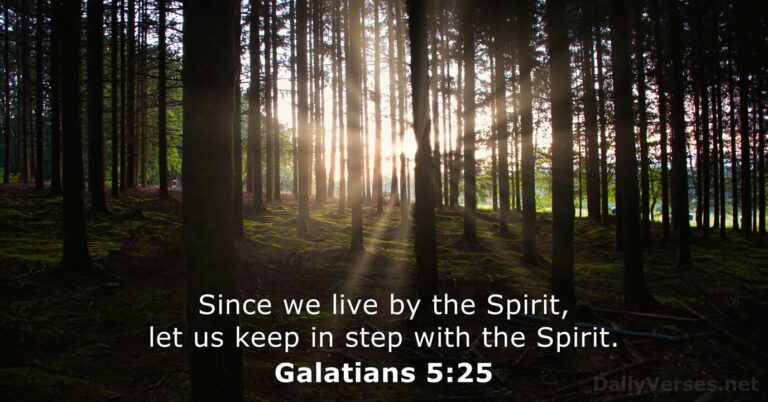 Galatians 5:25
