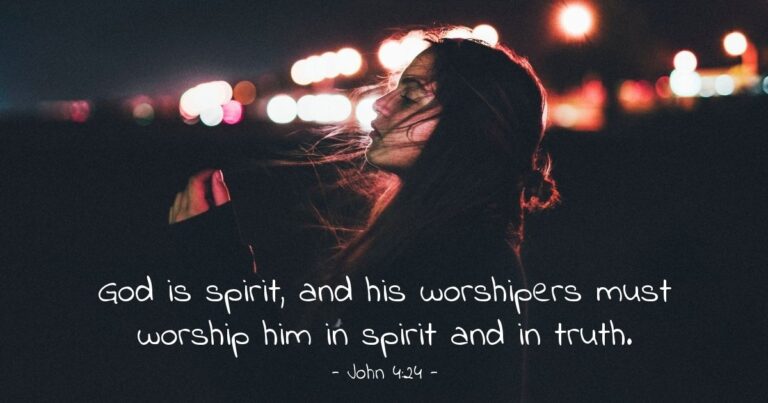 John 4:24 — Today's Verse for Wednesday, January 28, 2026