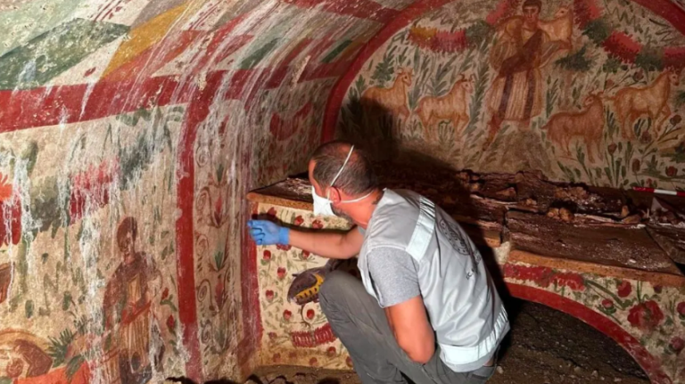 Pre-Nicene Christian art found in Turkey