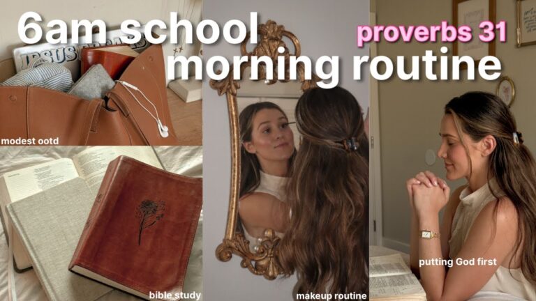 Proverbs 31 School Morning Routine | Holy Girl Diaries Proverbs 31 School Morning Routine | Holy Girl Diaries
